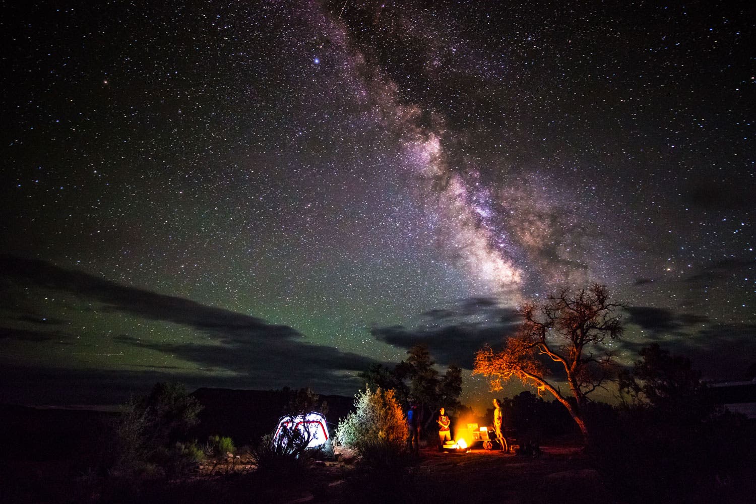 Tuweep Campground on the North Rim of the Grand Canyon